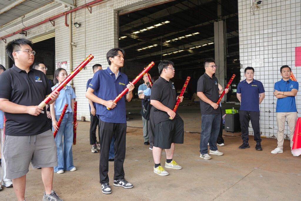 壹合国际塘厦25,000㎡新仓开工大吉!